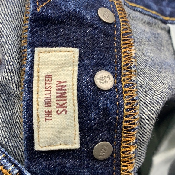 HOLLISTER Mens Distressed Skinny Jeans - Picture 5 of 8